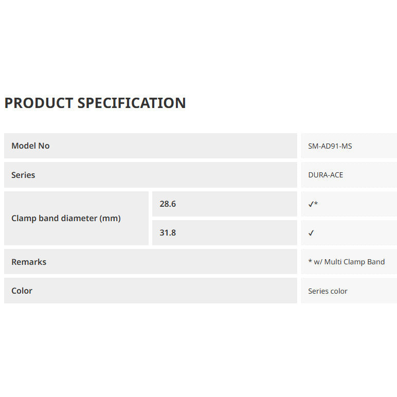 Shimano SM-AD91 Clamp Band Adapter