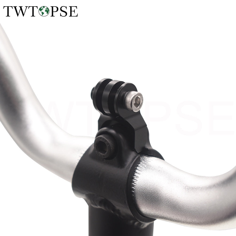 Bicycle Phone Holder For Brompton Folding Bike Phone Mount 3SIXTY PIKES Handlebar Stand For Gopro TWTOPSE
