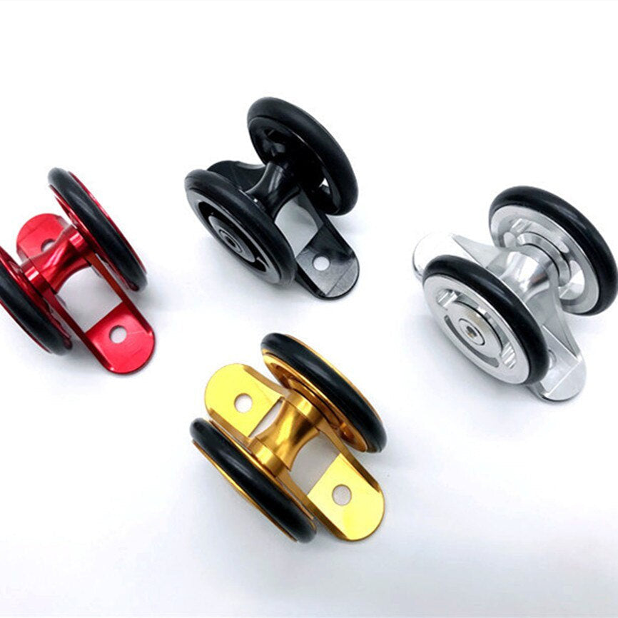 Litepro For Brompton Bicycle Mudguard Easy Wheels Mud Gear Dual Wheel Folding Bike Aluminum Alloy Mini Guard Wheels