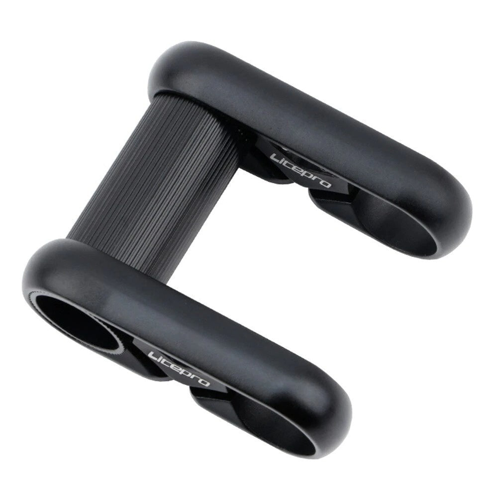 Litepro Folding Bike Hollow Double Stem Horizontal Handlebar 25.4mm Aluminum Alloy Bicycle Parts