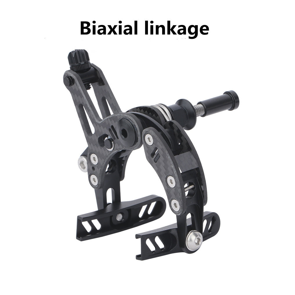 Carbon Fiber Front/Rear Dual Pull Pivot C Brake Calipers suitable for fixie road bike 451 700C