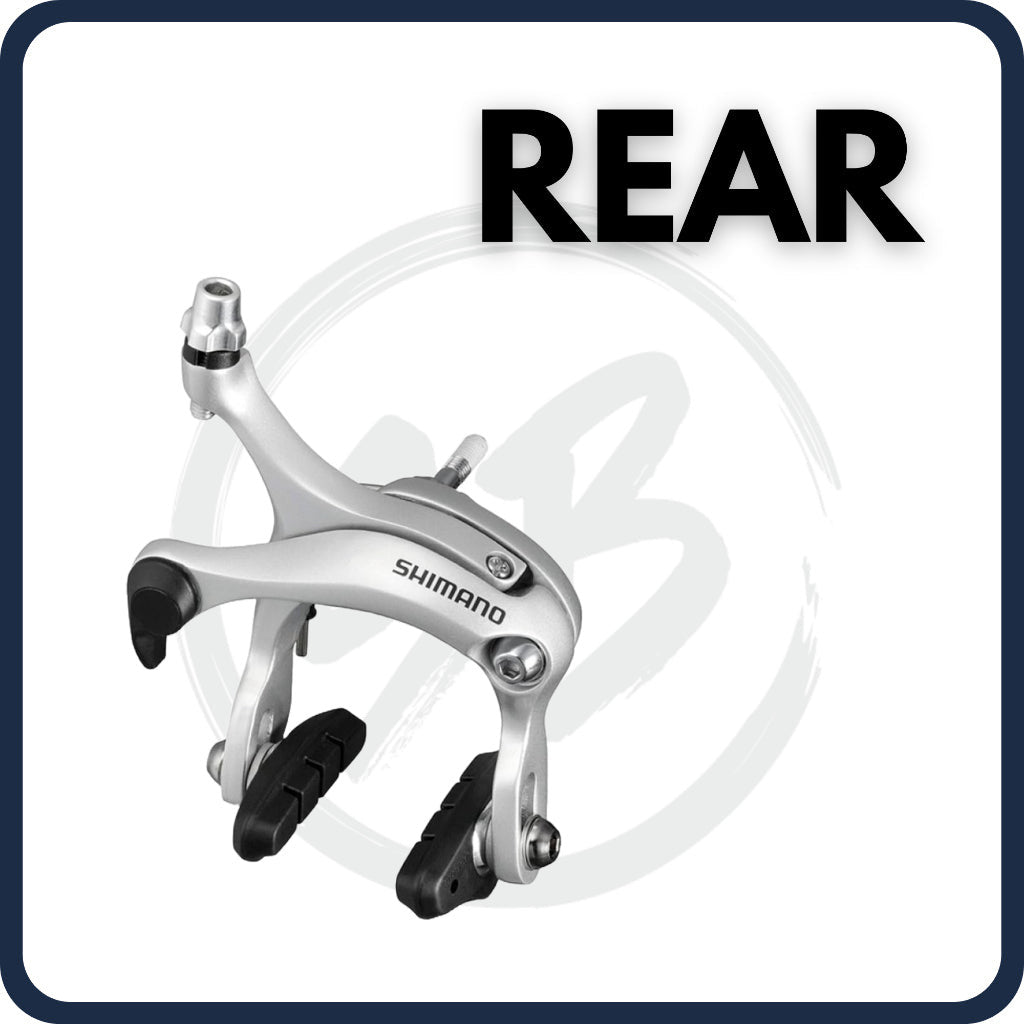 SHIMANO Caliper Brake BR-R451 Silver REAR & FRONT