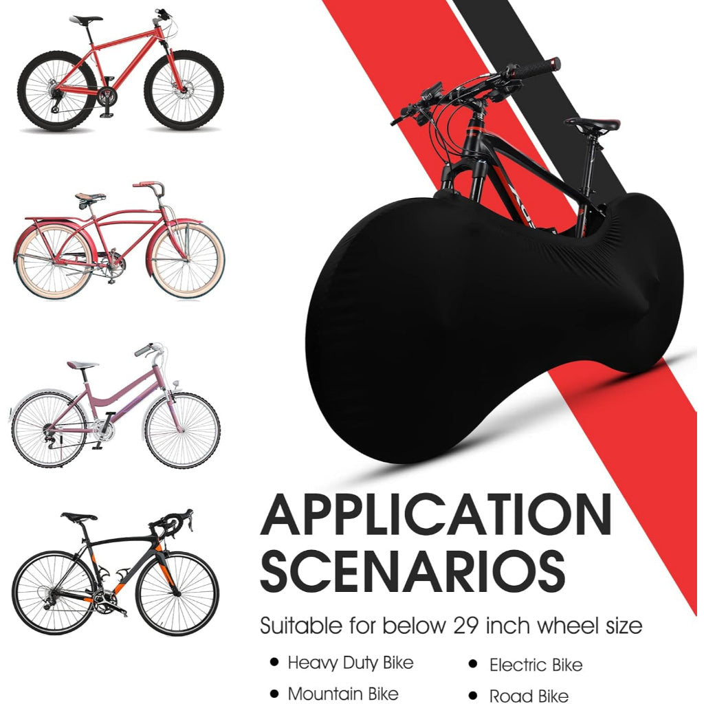 Bicycle Protective Cover Anti-dust Wheels Frame Cover Scratch-proof Storage Bag Bike Accessories MTB Road