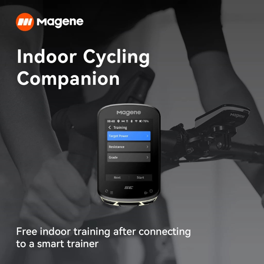 Magene C506SE Smart GPS Bike Computer Speedometer 2.4inch WiFi/Bluetooth Data Transfer Navigation