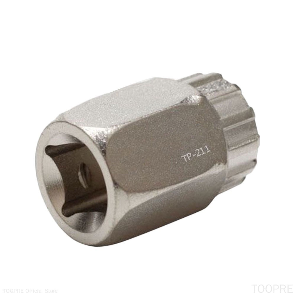 TOOPRE Bicycle Disassembly Sleeve MTB Bicycle Cassette Flywheel Freewheel Lockring Remover Repairs Tool