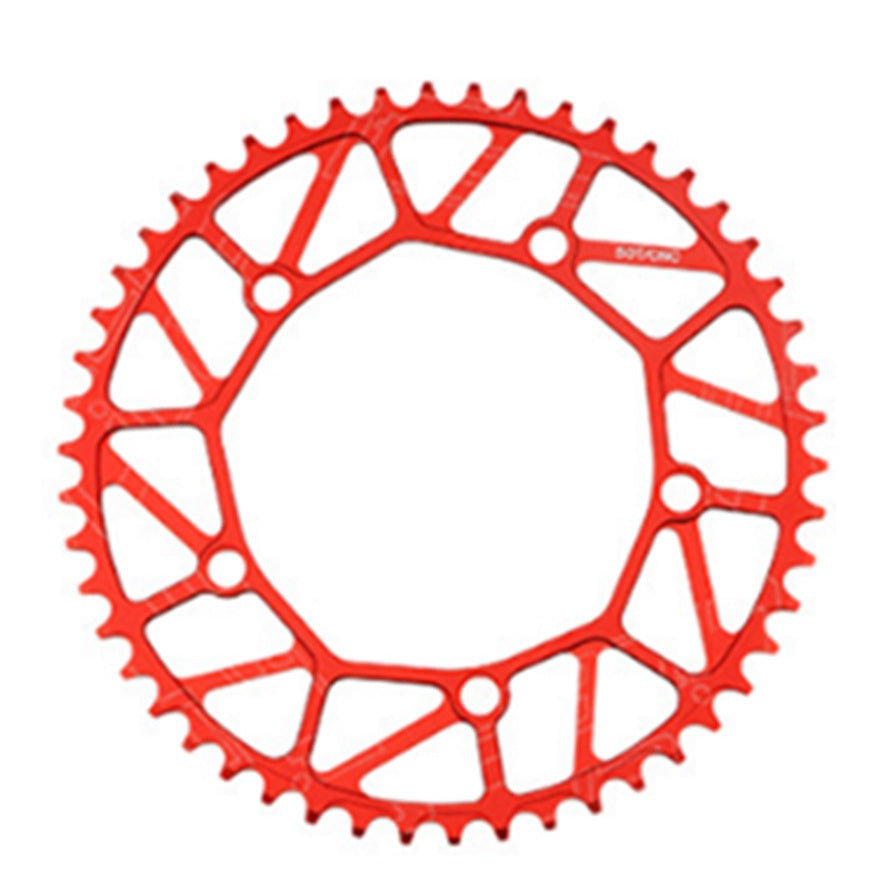 Litepro Hollow Crankset Chainring Chainwheel BMX Bike Colorful Crankset 130BCD 56T Sprockets