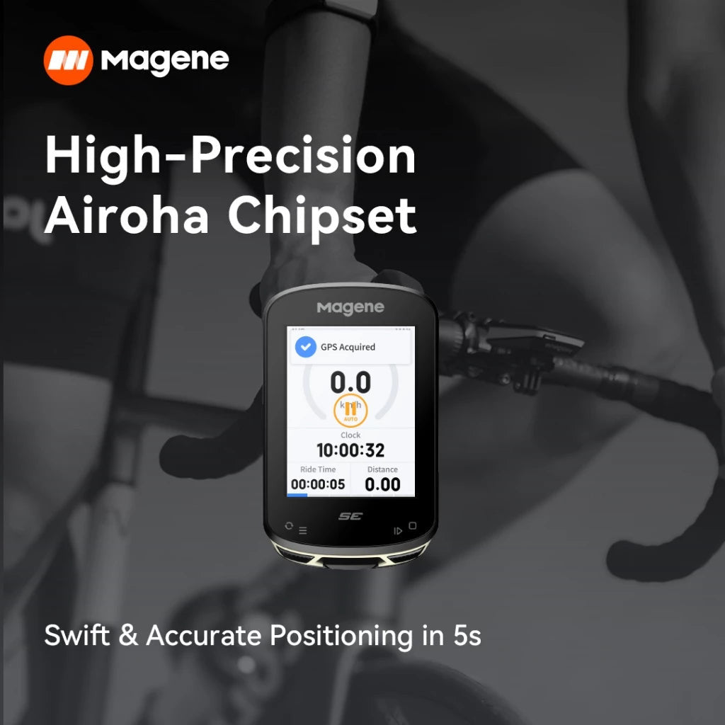 Magene C506SE Smart GPS Bike Computer Speedometer 2.4inch WiFi/Bluetooth Data Transfer Navigation
