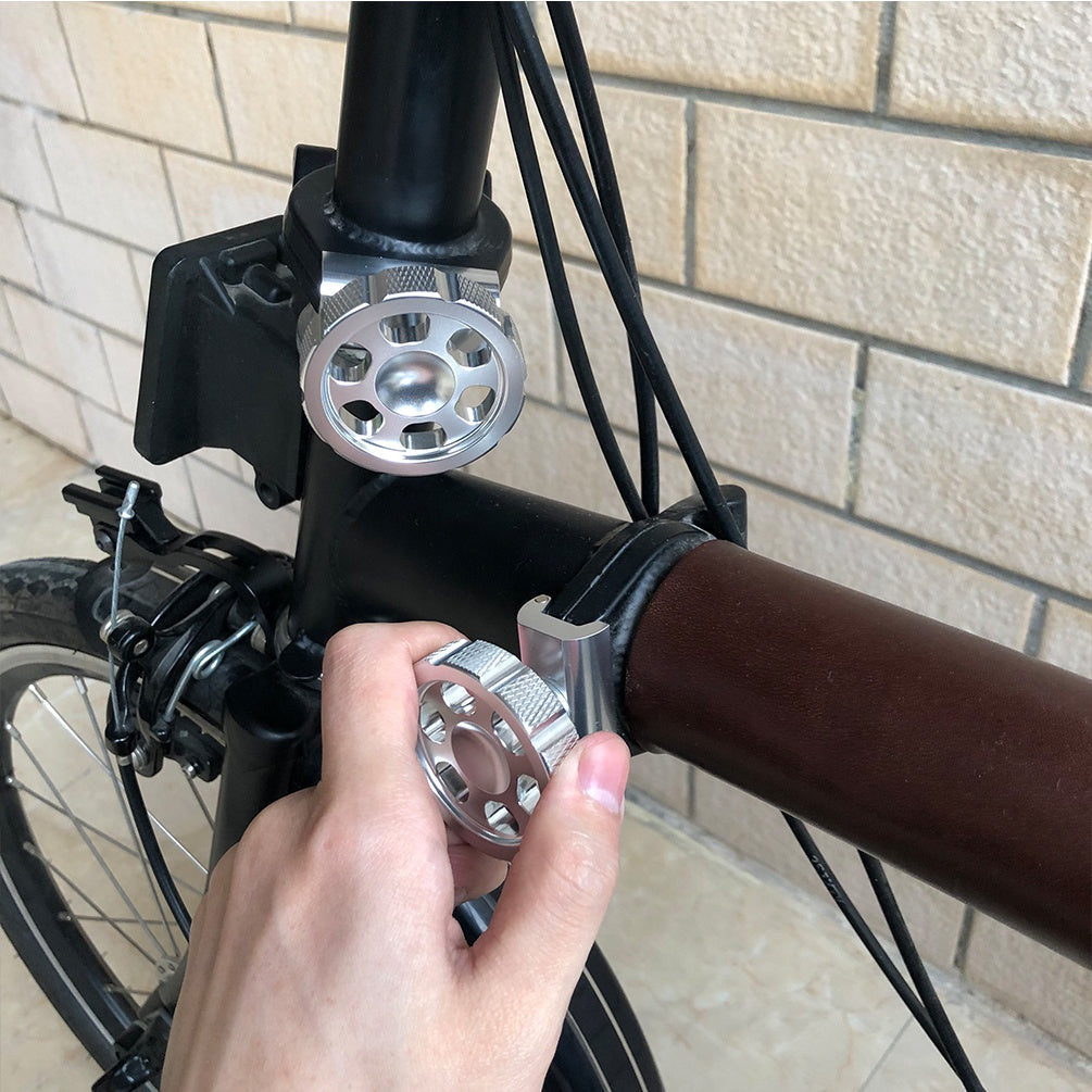 TWTOPSE AL7075 Bike Bicycle Hinge Clamp Plate For Brompton Folding Bike 3SIXTY