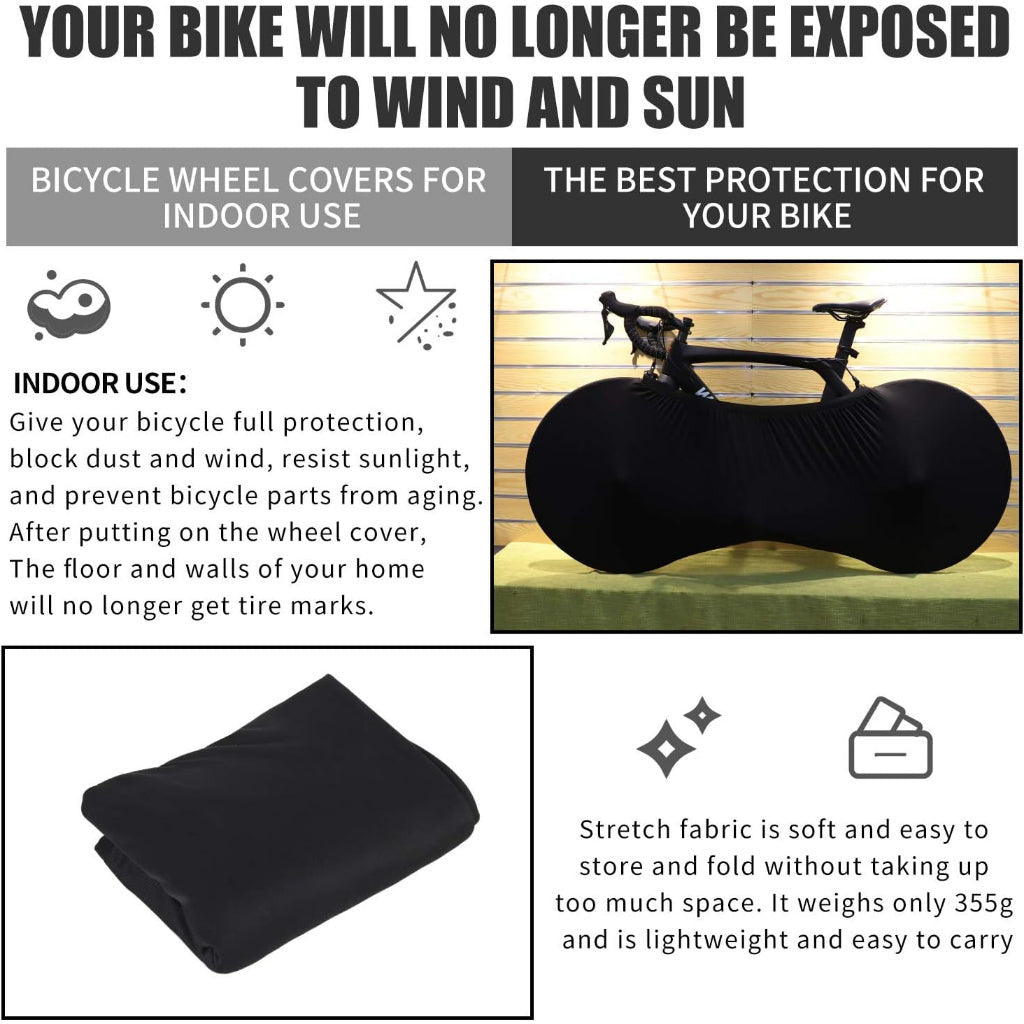 Bicycle Protective Cover Anti-dust Wheels Frame Cover Scratch-proof Storage Bag Bike Accessories MTB Road