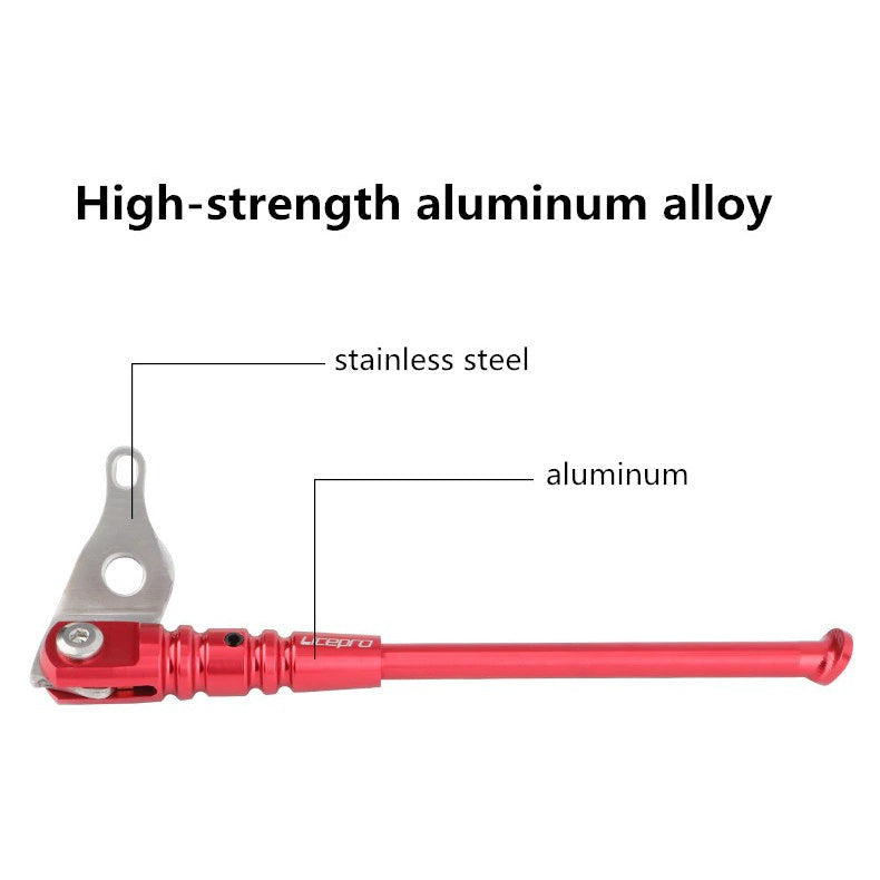 Litepro Bicycle Kick Stand Road Bike Kickstand Aluminum Alloy For Brompton Folding Bicycle