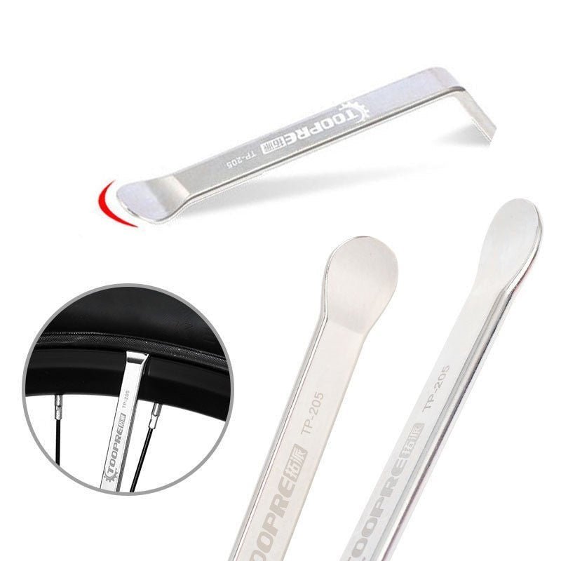 TOOPRE Mountain Road Bike Tire Lever MTB Bicycle Tyre Spoon Remover Tool Stainless Steel MTB Cycling Wheel Repair Tools