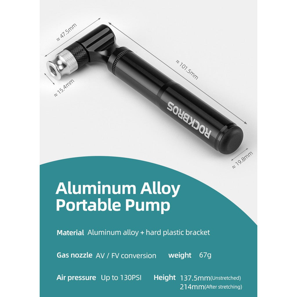 RockBros Bicycle Tool Set with Mini Pump