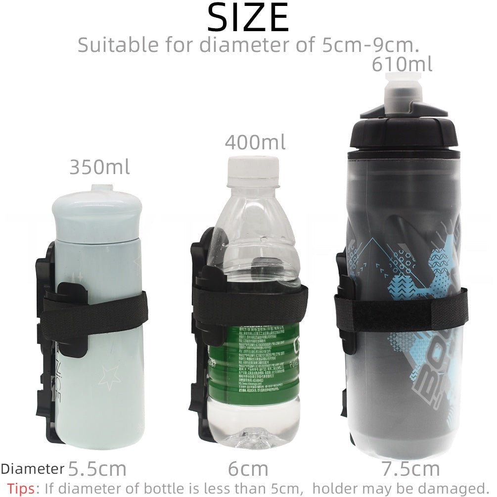 Folding Bicycle Water Bottle Cage Holder For Brompton Birdy Dahon Bike Frame Handle Post stem