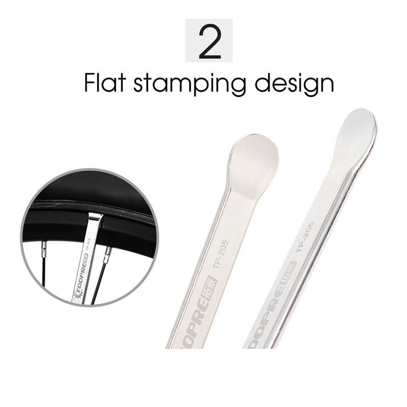 TOOPRE Mountain Road Bike Tire Lever MTB Bicycle Tyre Spoon Remover Tool Stainless Steel MTB Cycling Wheel Repair Tools
