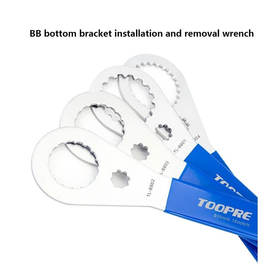 TOOPRE MTB/Road Bike Bottom Bracket wrench BB Bottom Bracket installation and removal tool suitable for SHIMANO/SRAM/IXF