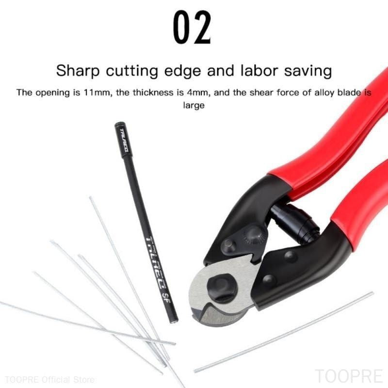 TOOPRE Bicycle Brake Derailleur Cable Cutter MTB Road Bike Shift Inner Nipper Brake Tube Wire Clipping Plier Repair