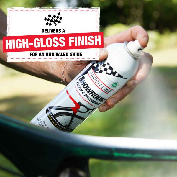Finish Line Showroom Bike Polish and Protectant Spray