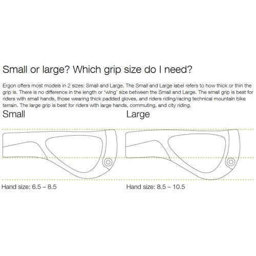 Ergon GS1 Evo Ergonomic Bike Grips