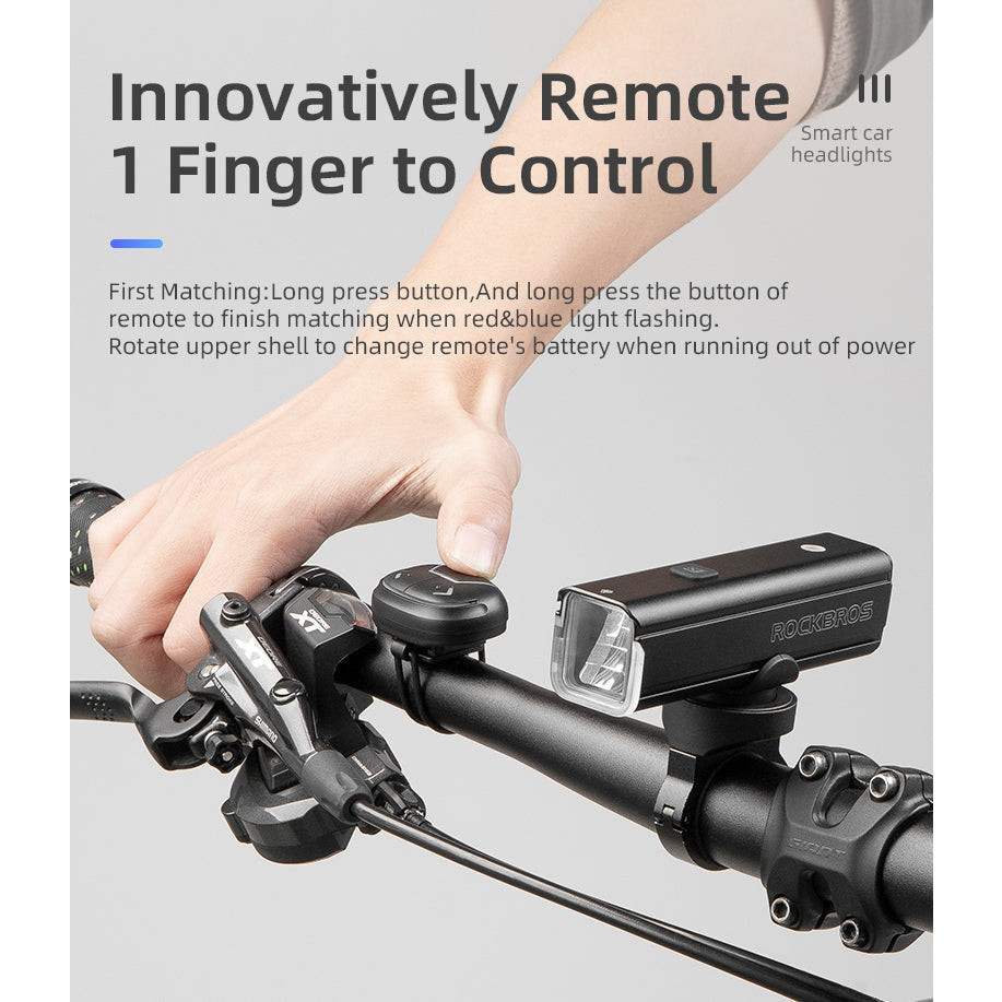 ROCKBROS RHL Bike Light Rechargeable