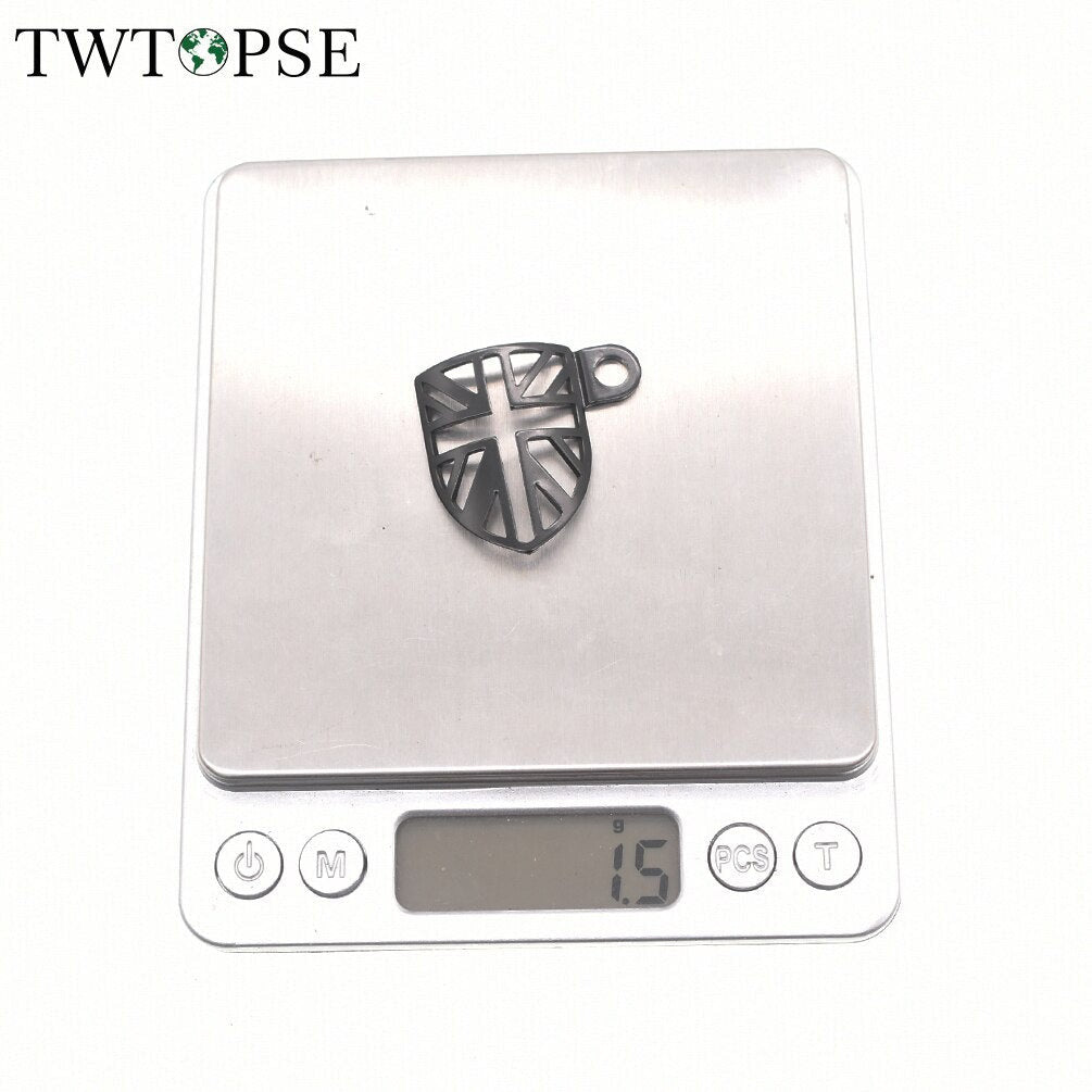 TWTOPSE Bicycle Brake Shift Cable Baffle Plate For Brompton Folding Bike 3SIXTY Alloy Protection Front Fork Protector