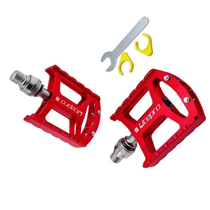 Litepro S5 Hollow Quick Release Pedals Aluminum Alloy For Brompton Folding Bicycle MTB