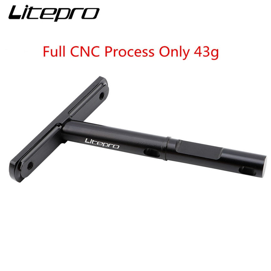 Litepro Aluminum Alloy Bottle Cage Conversion Seatpost Mounting Bracket Adapter Rod Seat Tube 412