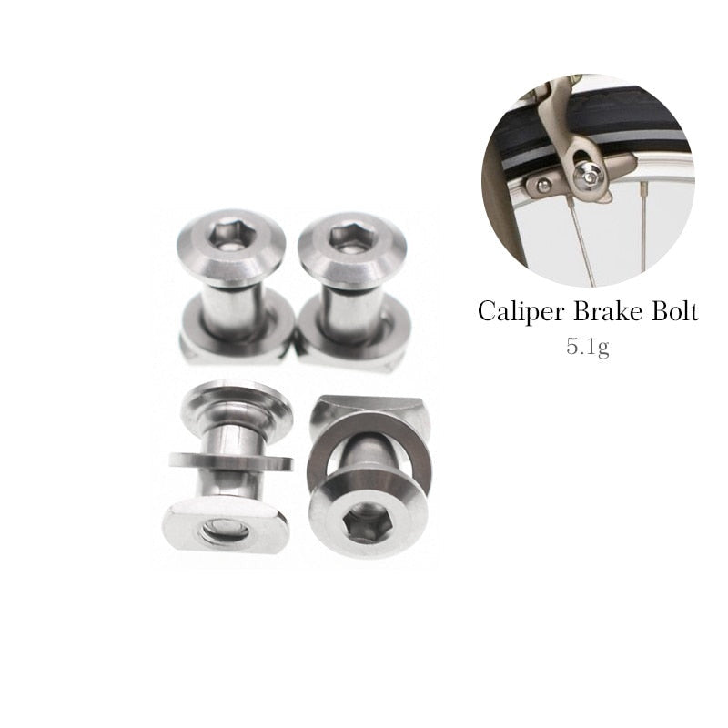 TWTOPSE Bicycle Titanium Bolts Screw Set For 2015 2016 2017 2018 2019 2020 2021 Brompton Folding Bike Part