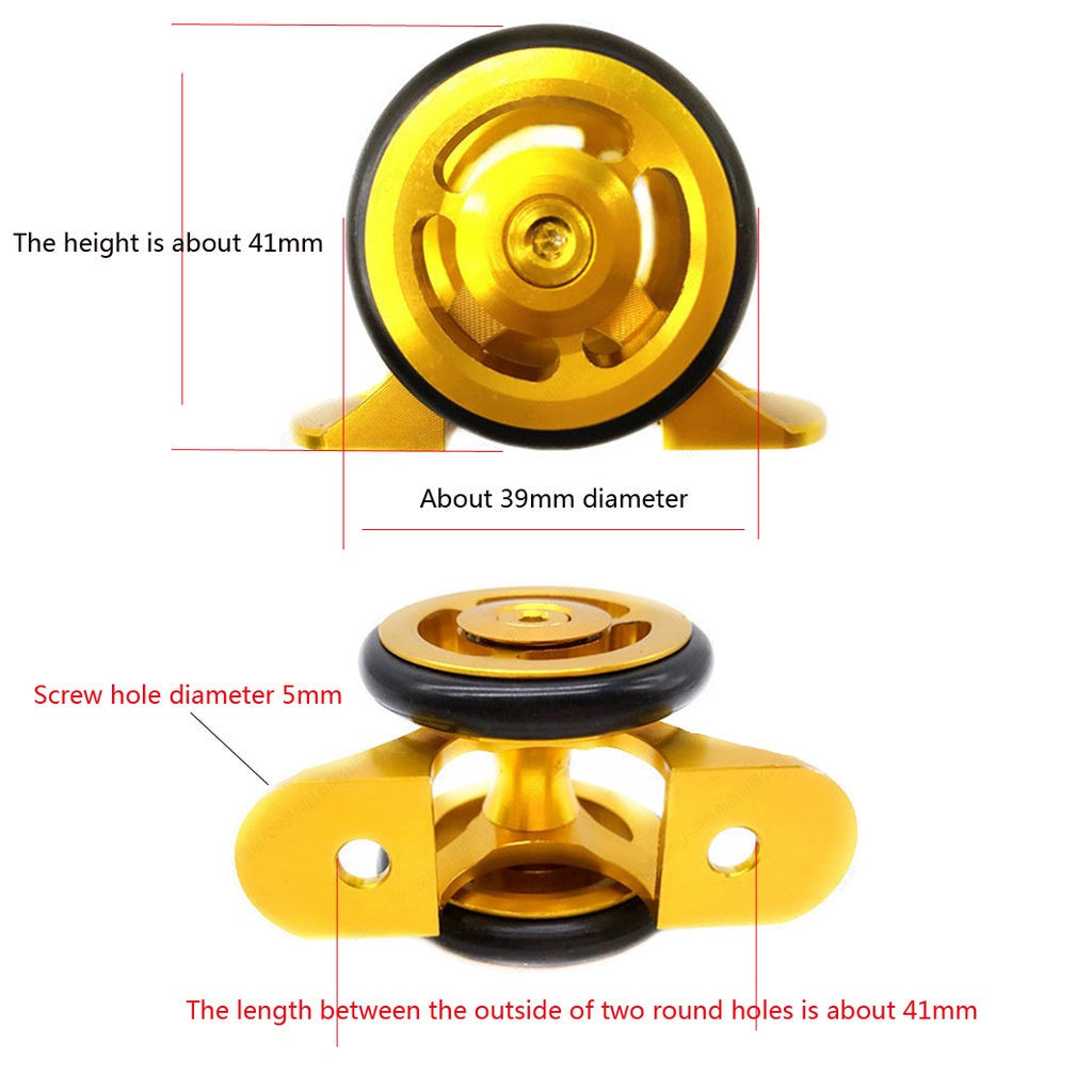 Litepro For Brompton Bicycle Mudguard Easy Wheels Mud Gear Dual Wheel Folding Bike Aluminum Alloy Mini Guard Wheels