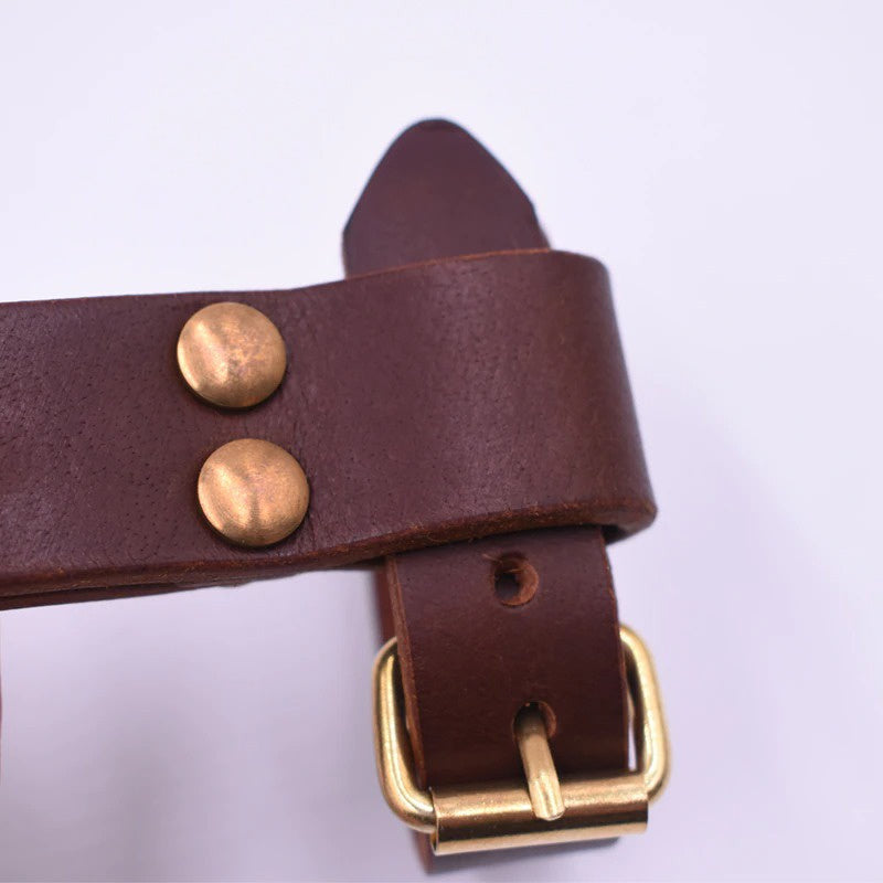 TWTOPSE Leather Bike Carry Handle