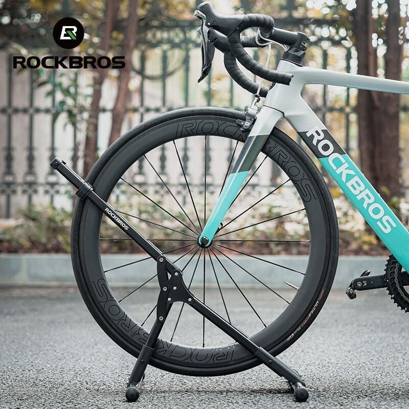 ROCKBROS Bike Parking Stand 20–29" Folding Floor Rack