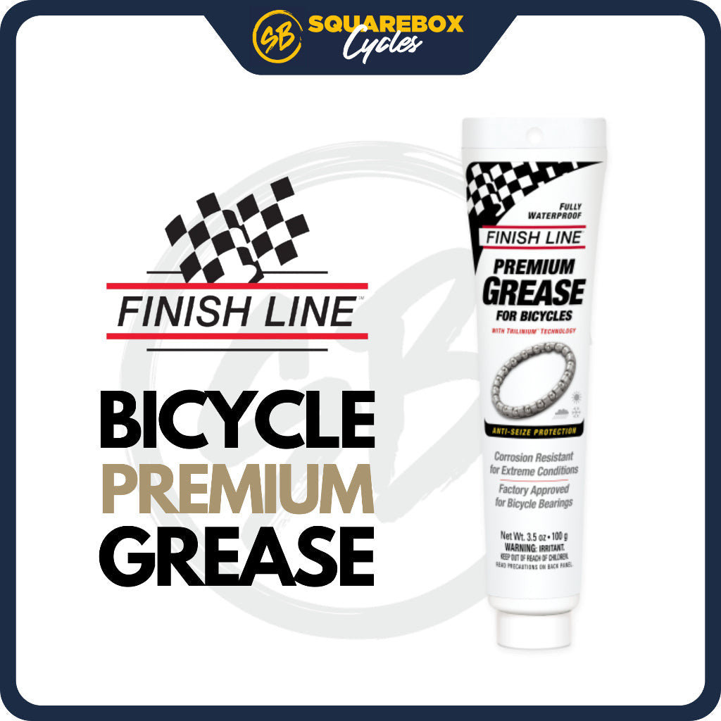 Finish Line Premium Bike Grease with Trilinium Technology – 3.5 oz