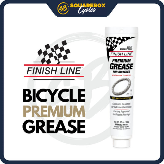 Finish Line Premium Bike Grease with Trilinium Technology – 3.5 oz