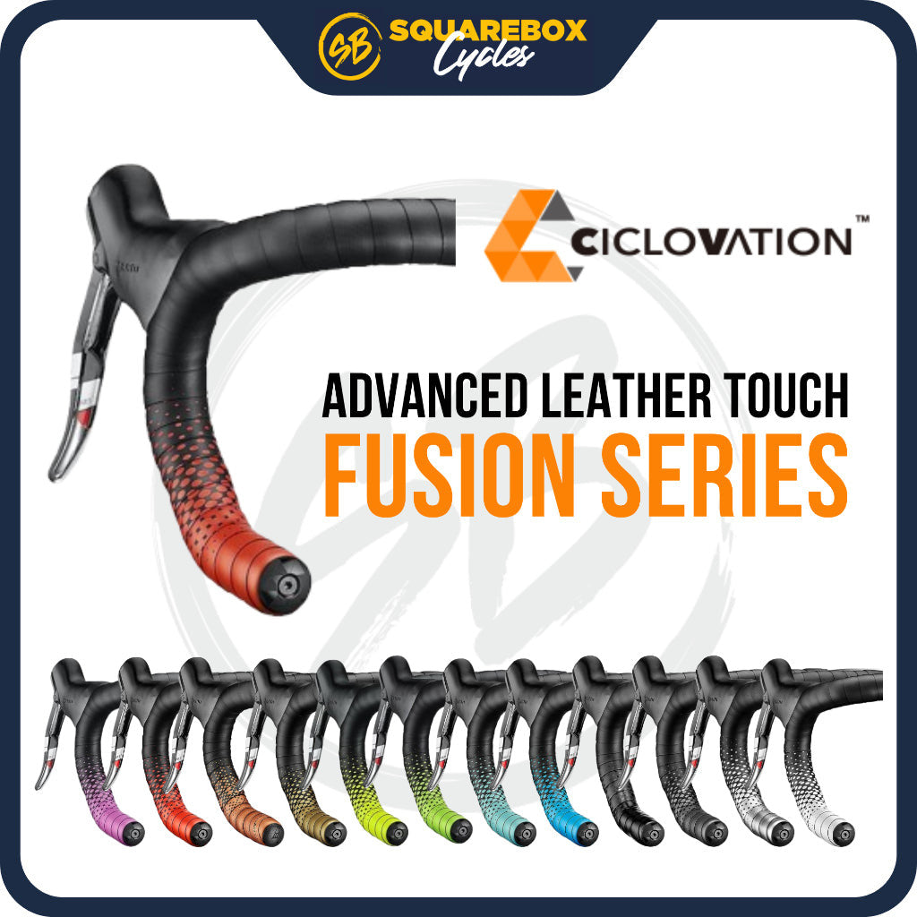 Ciclovation Leather Touch Fusion Dot Gel Handlebar Tape