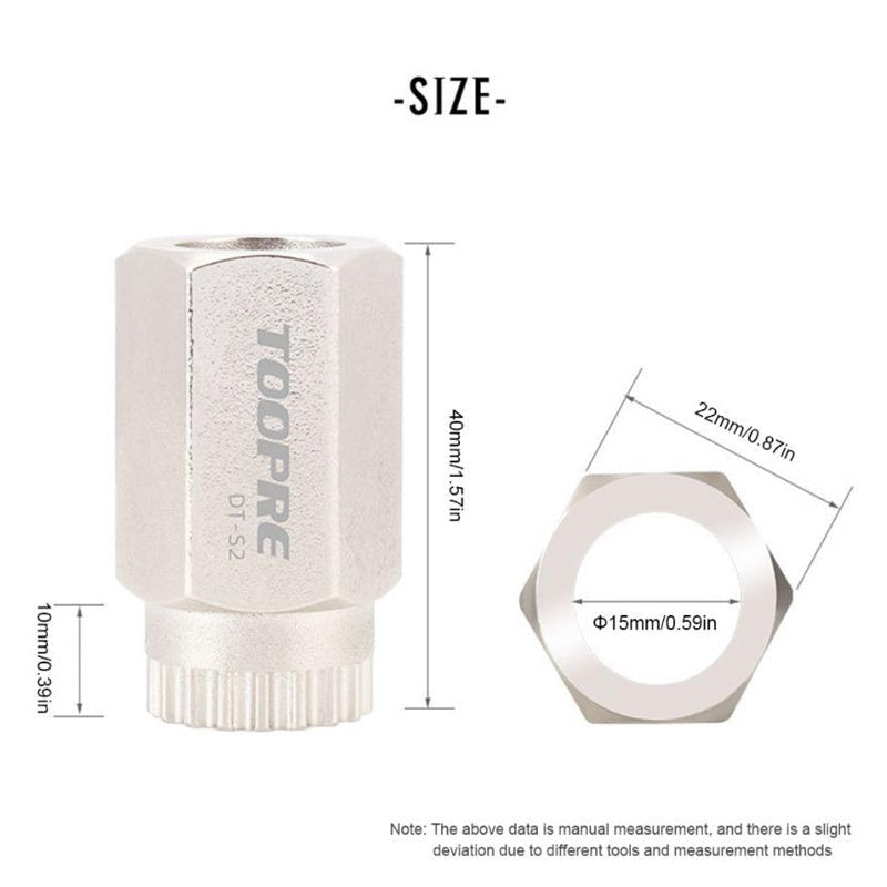 TOOPRE Bicycle DT Hub 240 180 EXP Ratchets Removal Installation Tool DT Ring Nut Ratchet Hub Lock Ring Nut Removal