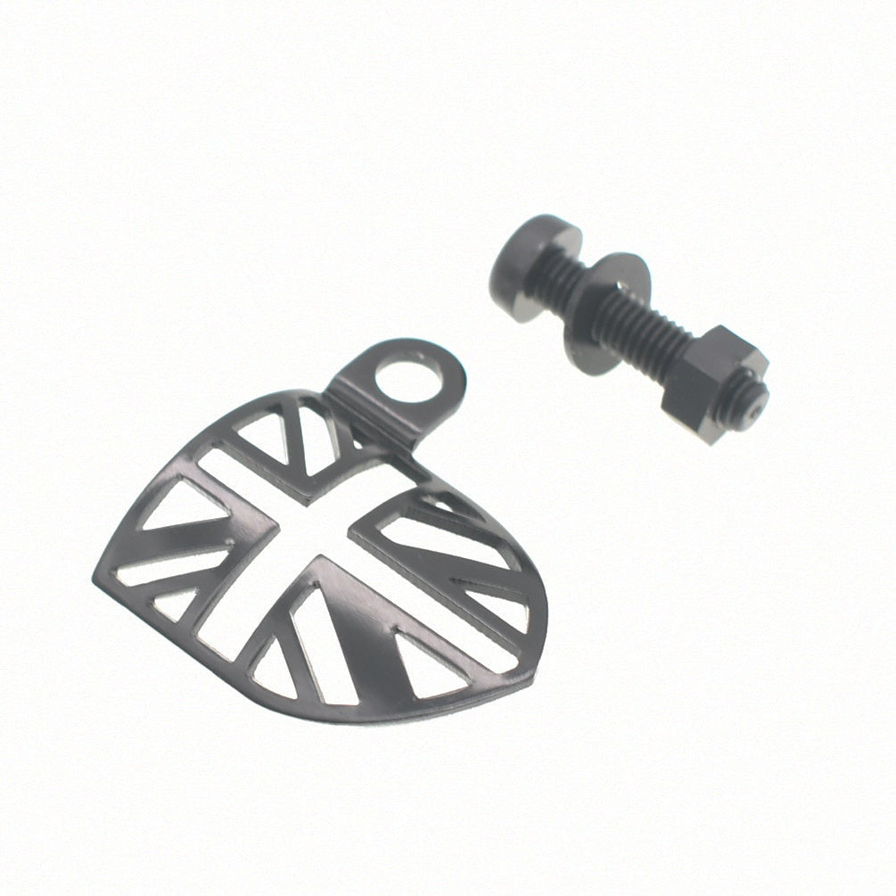 TWTOPSE Bicycle Brake Shift Cable Baffle Plate For Brompton Folding Bike 3SIXTY Alloy Protection Front Fork Protector