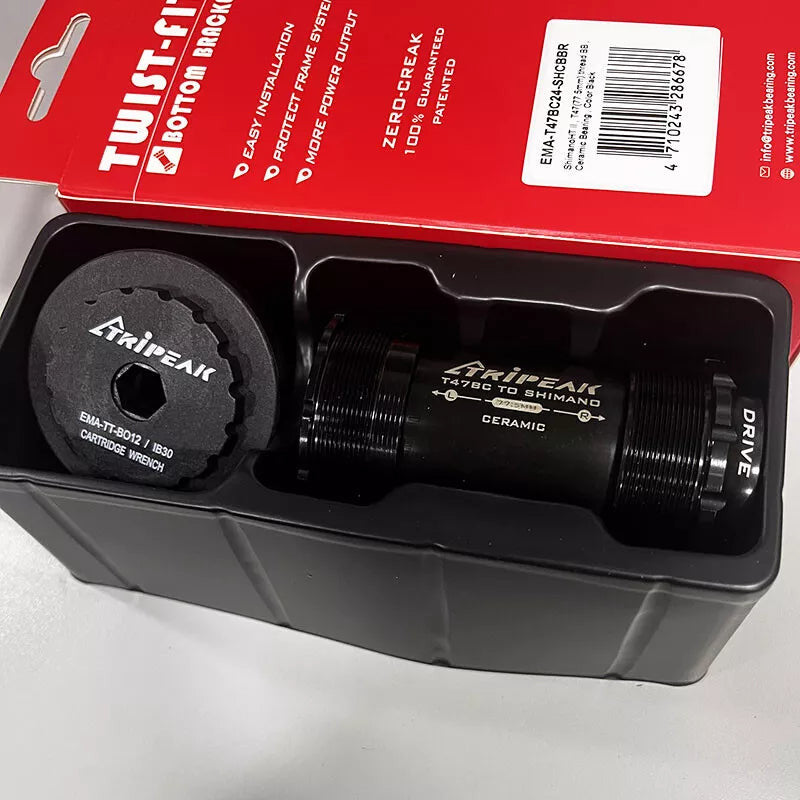 TRiPEAK TwistFit T47 SHIMANO Ceramic (For Factor Bikes)