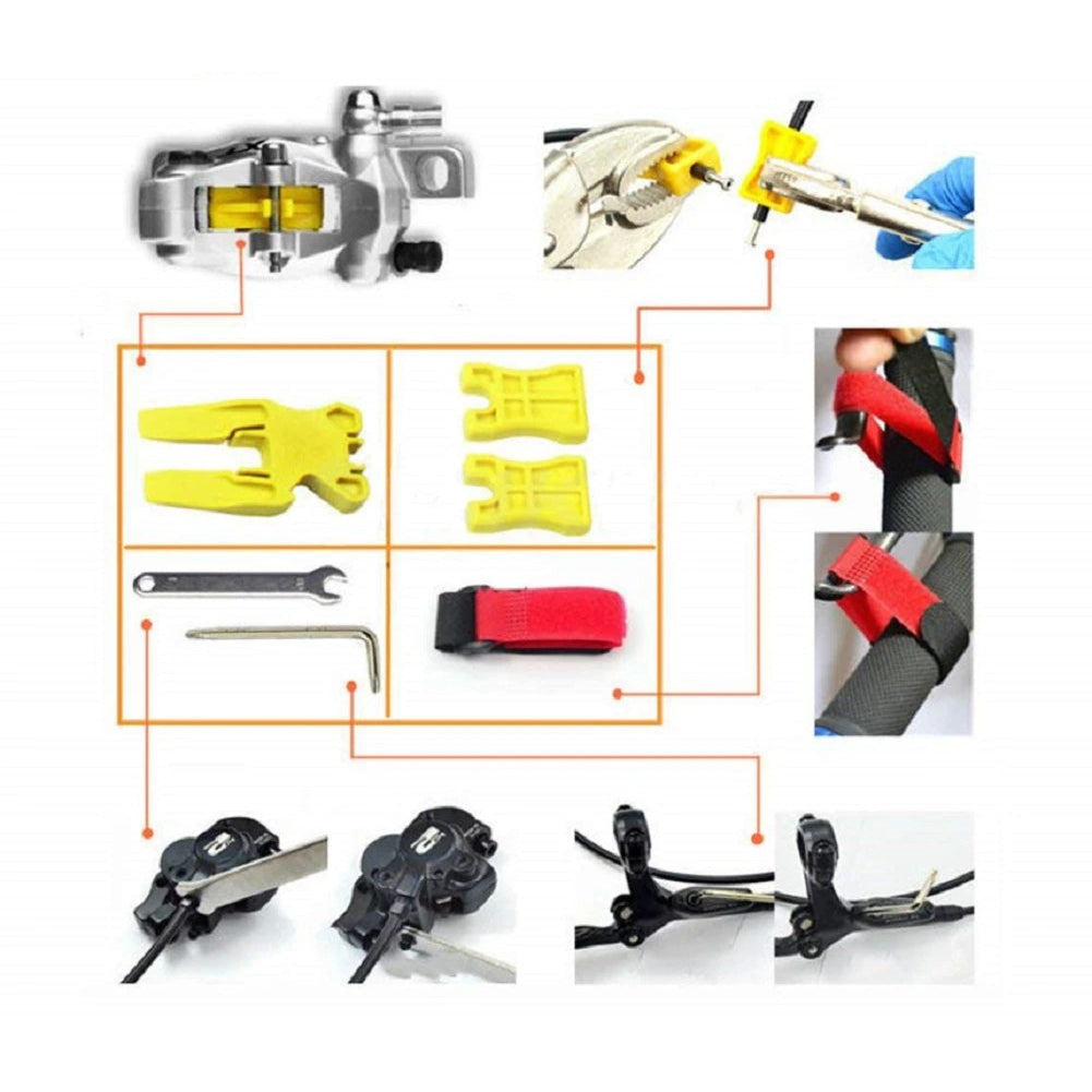 Bicycle Hydraulic Disc Brake Bleed Kit Tool For Formula Sram Avid Juicy Hayes Hope Bengal MTB Bike Repair Tools