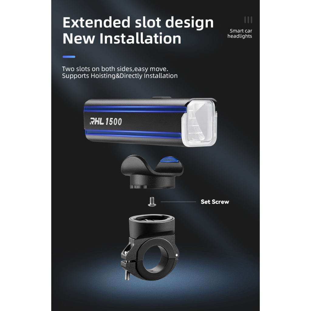 ROCKBROS RHL Bike Light Rechargeable