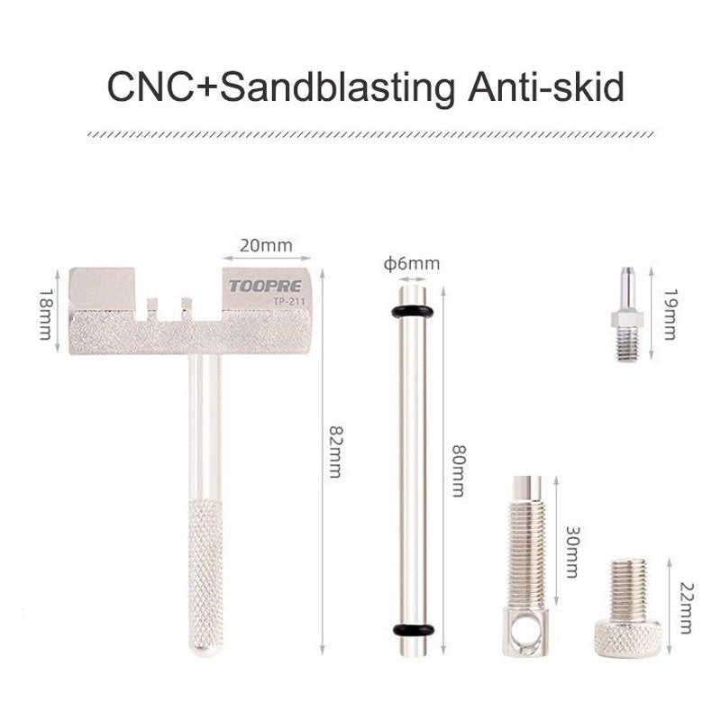 TOORE Bicycle Chain Cutter Tool Breaker Road MTB Bicycle Hand Repair Removal Tools Chain Pin Splitter Device