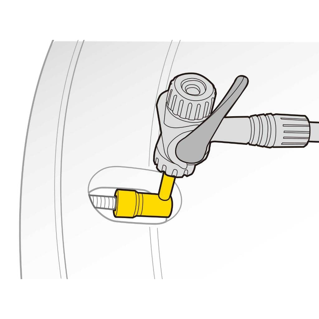 Topeak Pressure-Rite Valve Adapter Presta