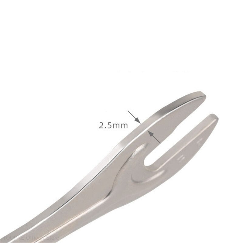 TOOPRE Bicycle 1 PCS Hub Slice Spanner Hubs Removal Wrench Iamok Mountain Bike Repair Tools