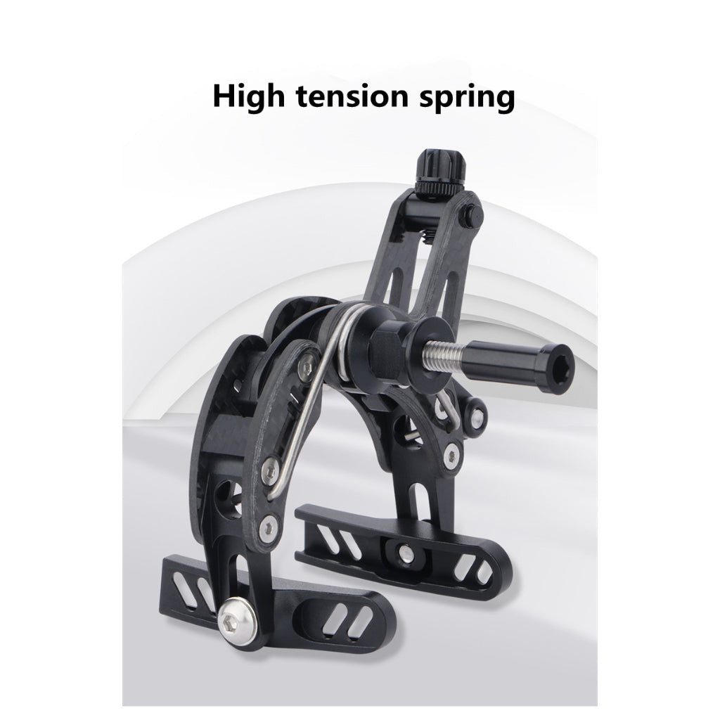 Carbon Fiber Front/Rear Dual Pull Pivot C Brake Calipers suitable for fixie road bike 451 700C