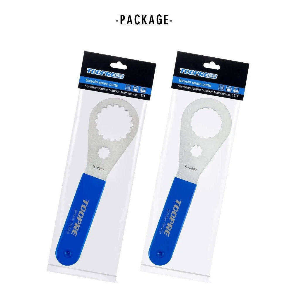 TOOPRE MTB/Road Bike Bottom Bracket wrench BB Bottom Bracket installation and removal tool suitable for SHIMANO/SRAM/IXF