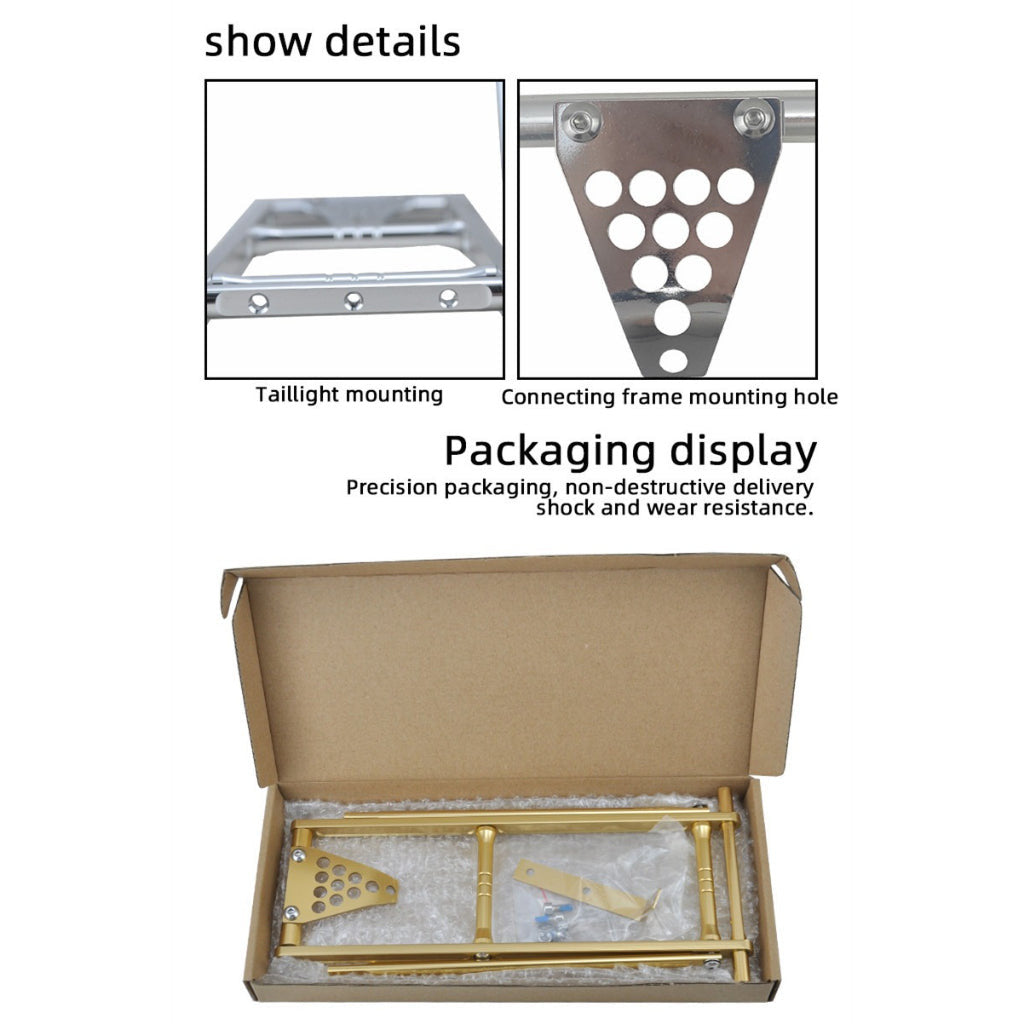 Litepro Bicycle Foldable Rear Rack Portable Luggage Shelf Aluminum Alloy Tail Shelf Holder Suitable For Brompton trifold