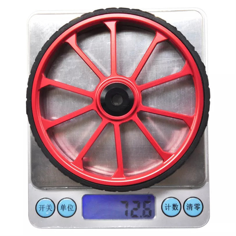 Litepro Easy Wheel EZ Wheel 100mm Oversized Cycling Accessories Folding Bike for Foldable Bicycle Transport Walking Bike