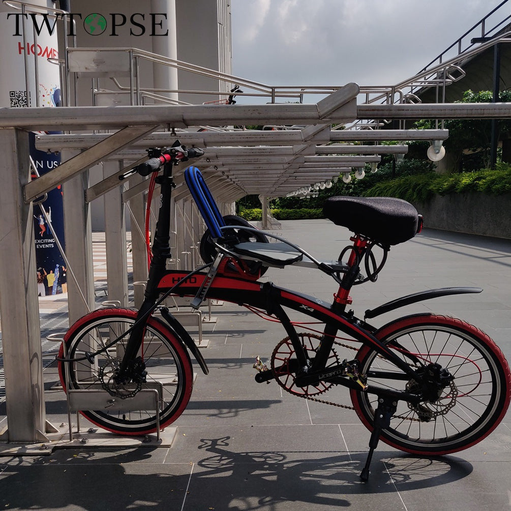 Folding Bicycle Child Saddle Safety Seat For Brompton 3SIXTY PIKES Dahon Birdy MTB Bike