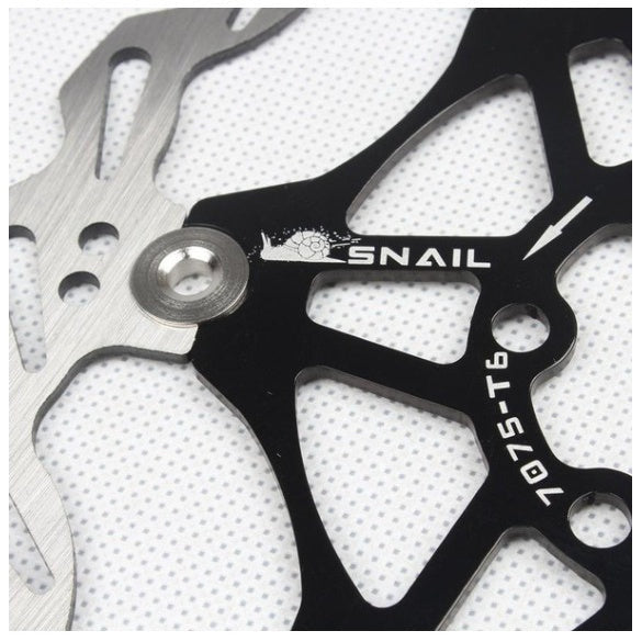 SNAIL Mountain Bike Float Floating Disc 160MM with Screws Brake Rotor Cycling Bicycle Cooling disc Rotors