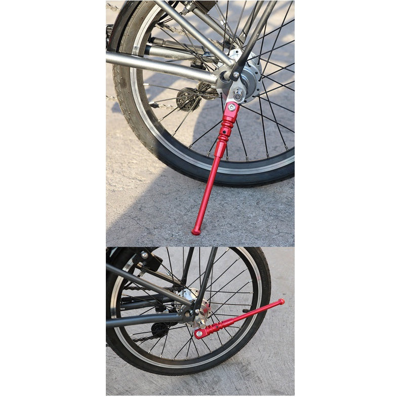 Litepro Bicycle Kick Stand Road Bike Kickstand Aluminum Alloy For Brompton Folding Bicycle
