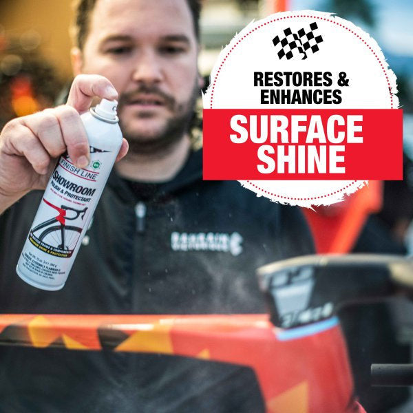 Finish Line Showroom Bike Polish and Protectant Spray