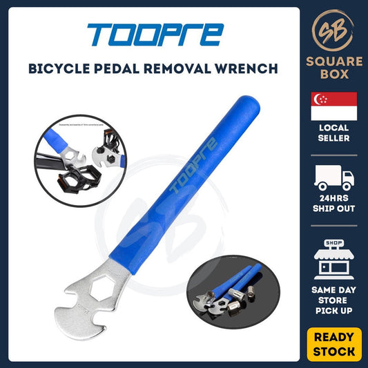 TOOPRE Bicycle Pedal Removal Wrench Anti-Skid Road Mountain Bike Pedals Installation Spanner Outdoor Bike Repair Tool
